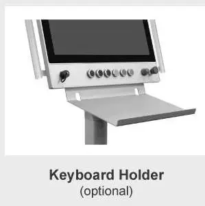 NP-4XX-BIPC Keyboard Holder