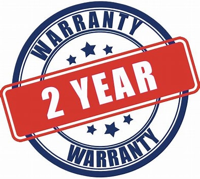 2 Year Warranty